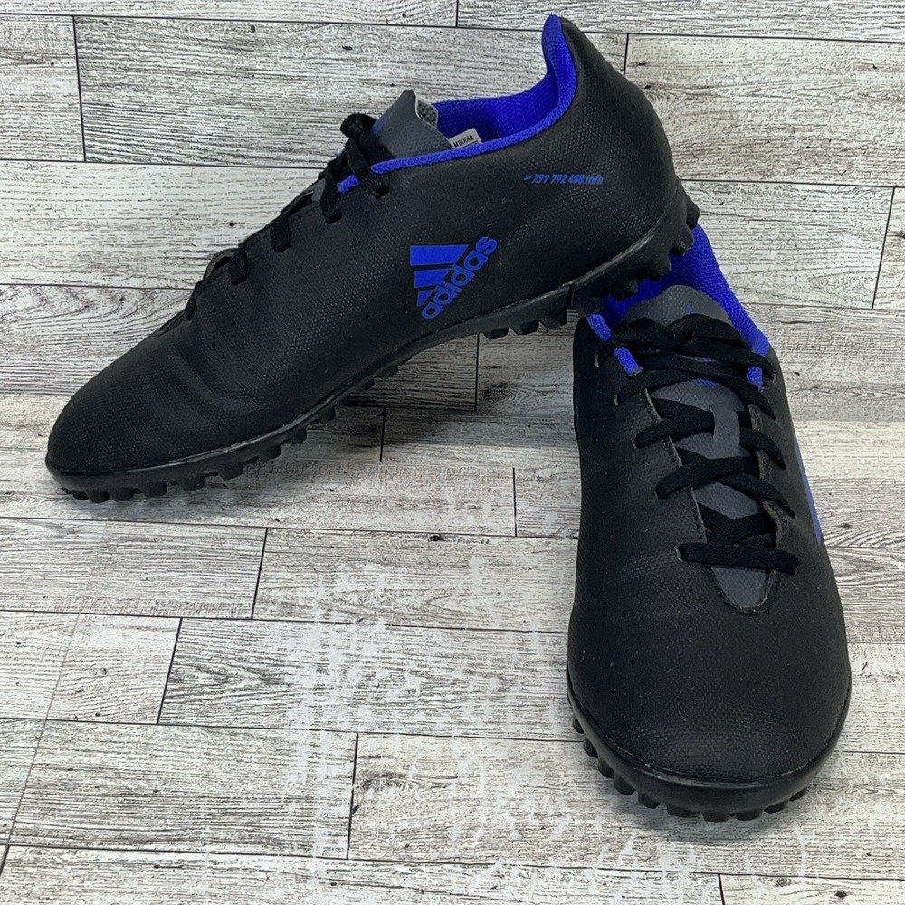 Adidas X Speedflow 4 Black Blue Indoor Soccer Shoes‎ FY3326 Men Size 5.5